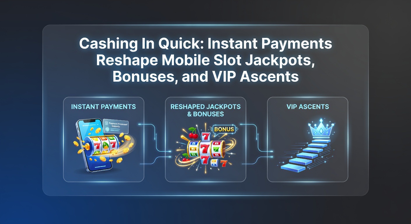 Dynamic chart illustrating rising trends in instant payout usage for mobile slots, with lines for jackpots, bonuses, and VIP progression overlaid on a global map