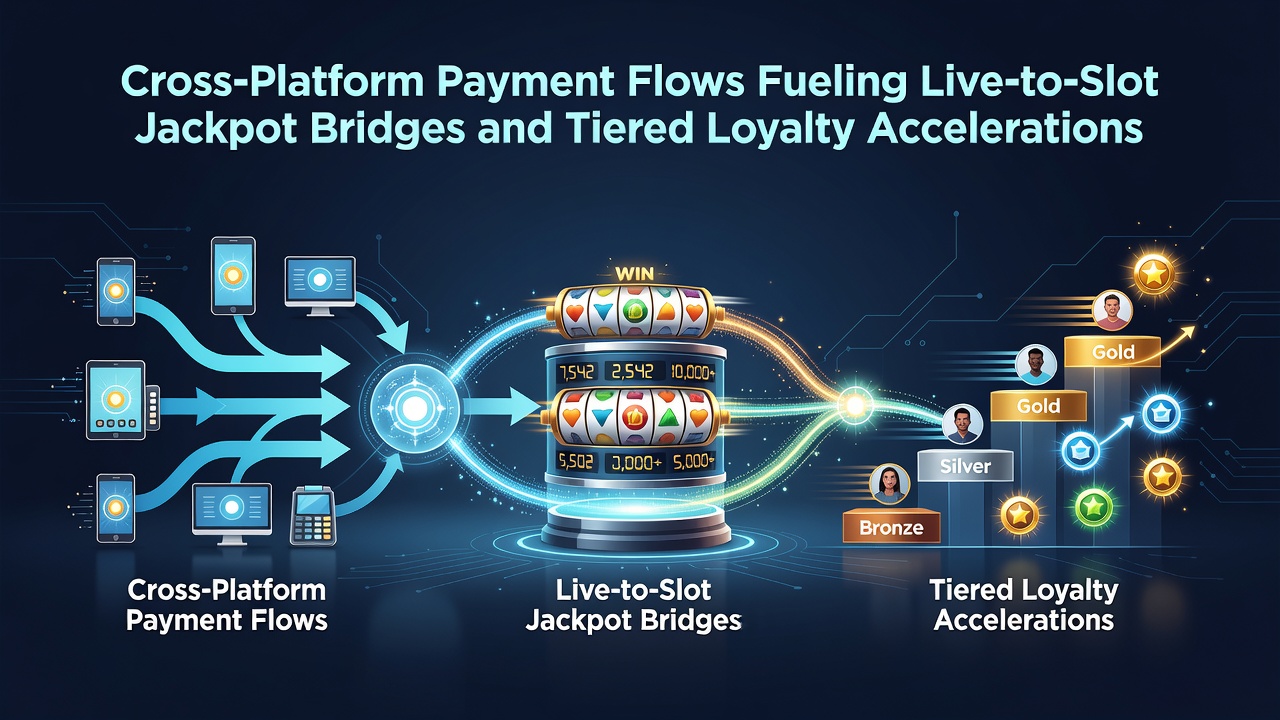 Tiered loyalty programs accelerated by integrated payment and jackpot systems