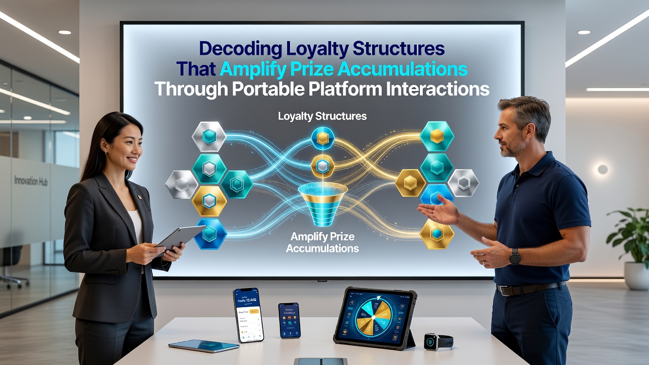 Close-up of loyalty dashboard on smartphone showing prize accumulation metrics and tier benefits