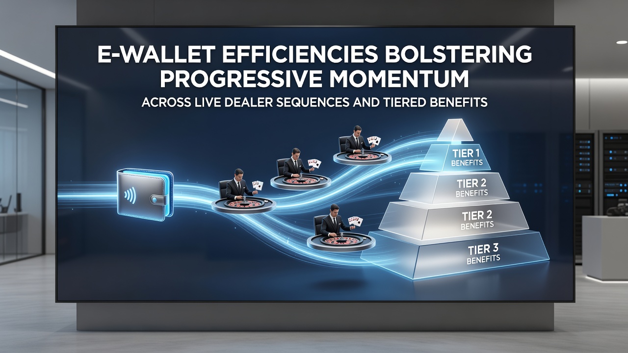 Dashboard showing tier progression alongside live dealer game statistics and e-wallet transaction history