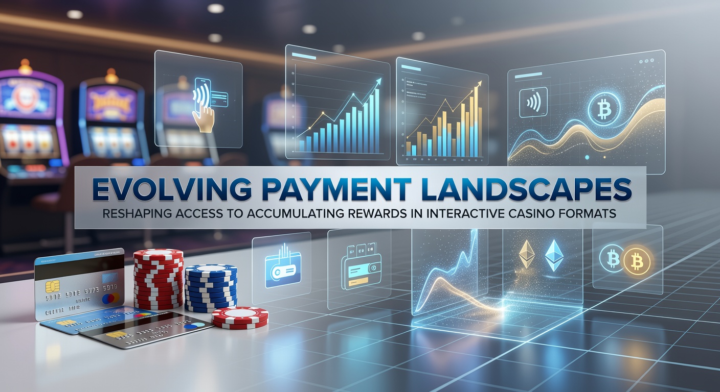 Digital payment interfaces connecting casino platforms with reward systems