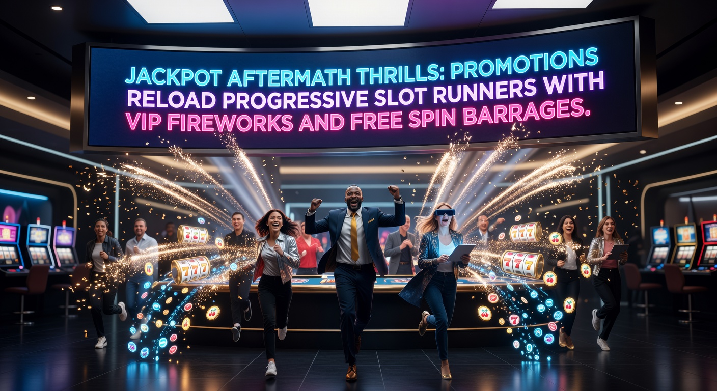 Vibrant progressive slot screen showing a recent jackpot win with exploding fireworks and cascading free spins