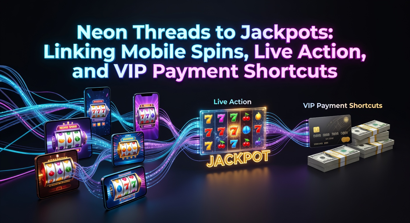 Vibrant neon-lit mobile slot screen transitioning to a live dealer table with jackpot counters ticking upward, symbolizing seamless connections in online gaming platforms